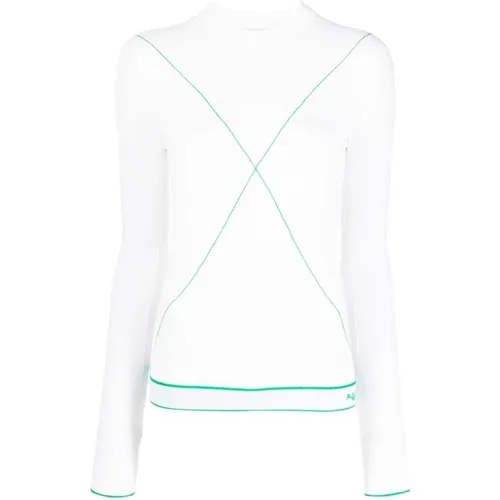 Logo Sweater , female, Sizes: S, XS - Bottega Veneta - Modalova
