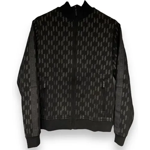 Cotton Jacket , male, Sizes: XL, XS - Karl Lagerfeld - Modalova