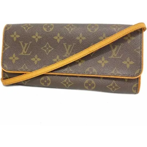 Pre-owned Canvas shoulder-bags , female, Sizes: ONE SIZE - Louis Vuitton Vintage - Modalova