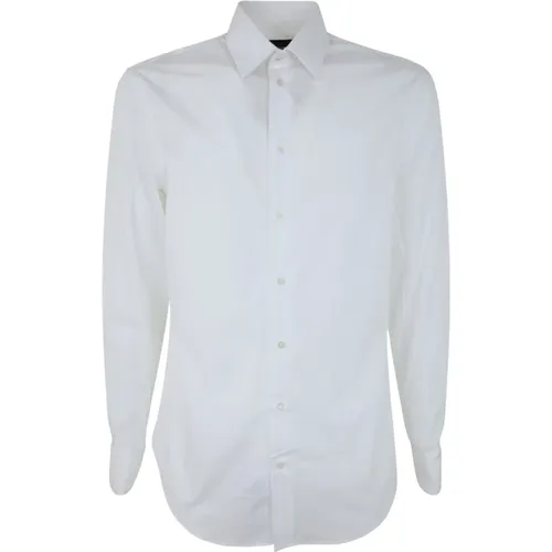 Classic Shirt, 100 Classic Shirt , male, Sizes: 2XL - Emporio Armani - Modalova