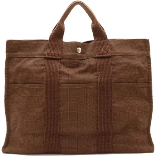 Pre-owned Canvas totes , female, Sizes: ONE SIZE - Hermès Vintage - Modalova