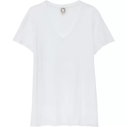 Katalina weißes T-Shirt , Damen, Größe: L - Ines De La Fressange Paris - Modalova