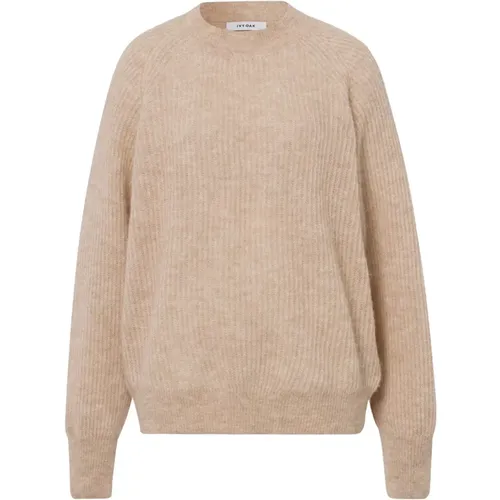 Weicher Alpaka-Mix Raglan Pullover - IVY OAK - Modalova