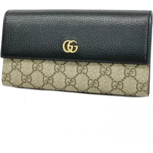 Pre-owned Leather wallets , female, Sizes: ONE SIZE - Gucci Vintage - Modalova