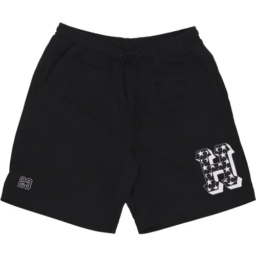 Mesh Basketball Shorts Schwarz , Herren, Größe: XL - HUF - Modalova