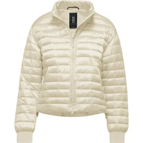 Shiny Nylon Short Down Jacket , female, Sizes: L, XL, M, 2XL - BomBoogie - Modalova