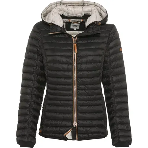 Leicht wattierte Steppjacke aus recyeltem Polyamid , Damen, Größe: 3XL - camel active - Modalova