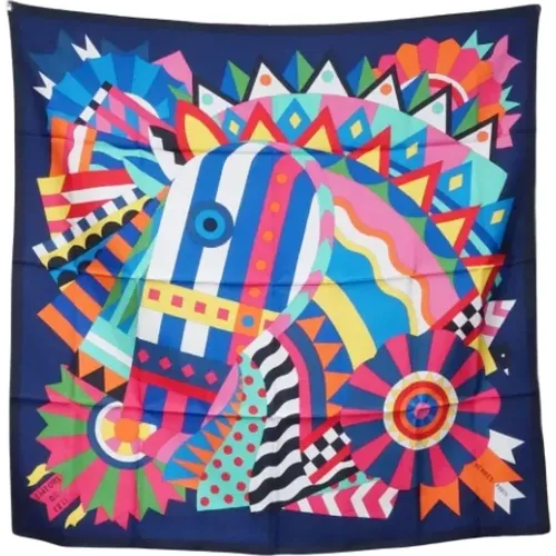 Pre-owned Silk scarves , female, Sizes: ONE SIZE - Hermès Vintage - Modalova