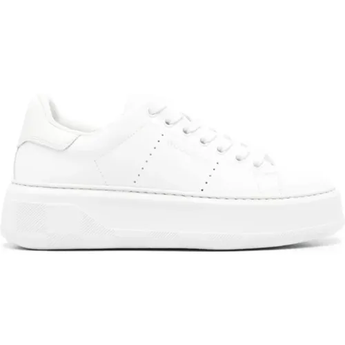 Sneakers with Perforated Detailing , female, Sizes: 7 UK, 5 1/2 UK, 4 UK - Woolrich - Modalova