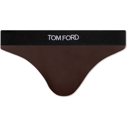 Logo Thong , Damen, Größe: L - Tom Ford - Modalova