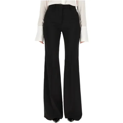 Slim Fit Wool Pants , female, Sizes: S - SPORTMAX - Modalova