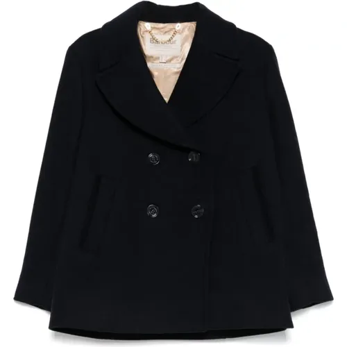 Wool Blend Double-Breasted Jacket , female, Sizes: S, XS, M - Barbour - Modalova