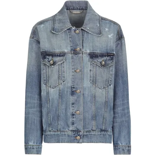 Denim Jacket , female, Sizes: XS, 2XS - Dolce & Gabbana - Modalova