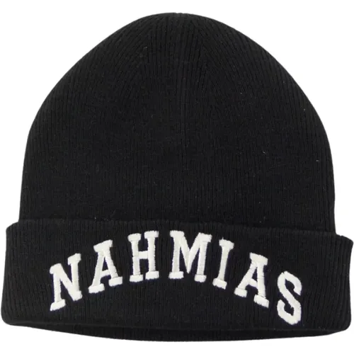 Beanie Hat , male, Sizes: ONE SIZE - Nahmias - Modalova