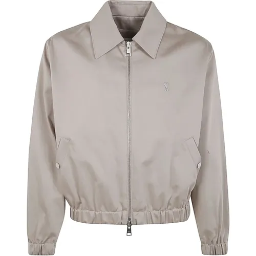 Light Zipped Jacket , male, Sizes: M - Ami Paris - Modalova