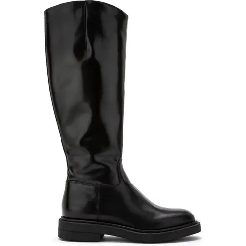 Schwarze Damen Stiefeletten , Damen, Größe: 41 EU - Carmens - Modalova