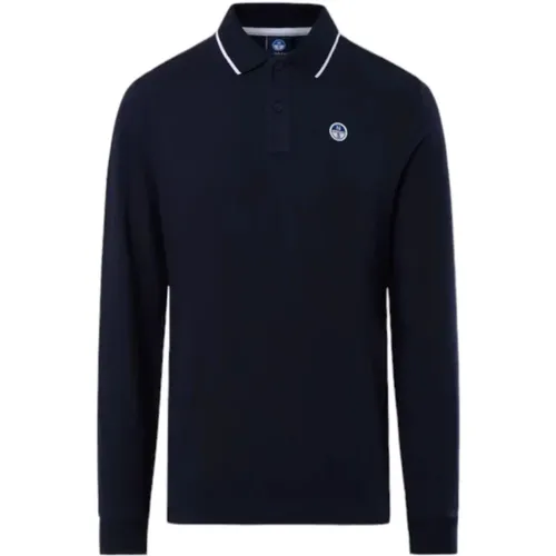 Langarm Polo Shirt North Sails - North Sails - Modalova