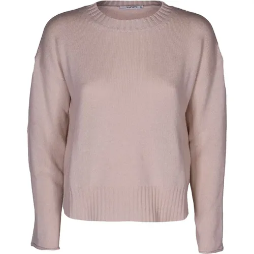 Damen Rundhals Pullover. Langarm. Wolle und Kaschmir. , Damen, Größe: XS - Kangra - Modalova