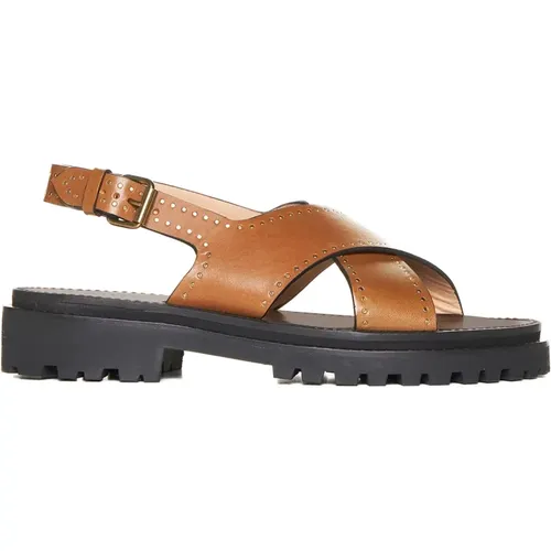 Studded Leather Sandals , female, Sizes: 5 UK - Isabel marant - Modalova