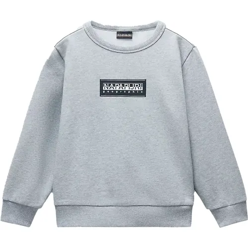 Kinder Chamois Crewneck Sweatshirt - Napapijri - Modalova