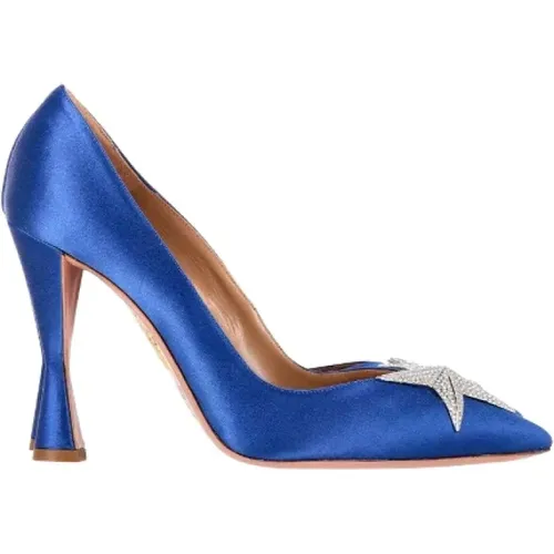 Pre-owned Fabric heels , female, Sizes: 6 UK - Aquazzura Pre-owned - Modalova
