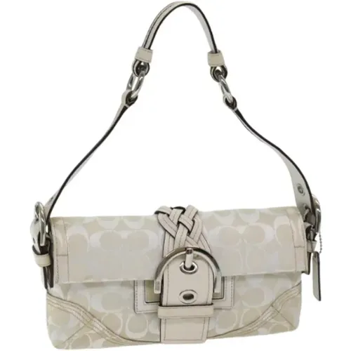 Pre-owned Canvas shoulder-bags , female, Sizes: ONE SIZE - Coach Pre-owned - Modalova