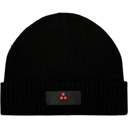 Silli 04 Schwarze Beanie Mütze - Peuterey - Modalova