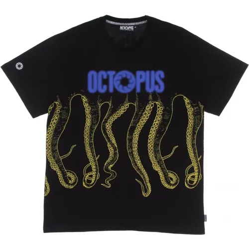 Blurred Tee Herren T-Shirt Octopus - Octopus - Modalova