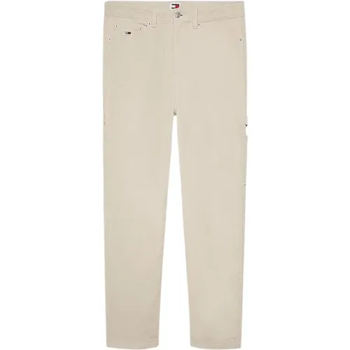 Corduroy Skater Carpenter Trousers , male, Sizes: M - Tommy Hilfiger - Modalova