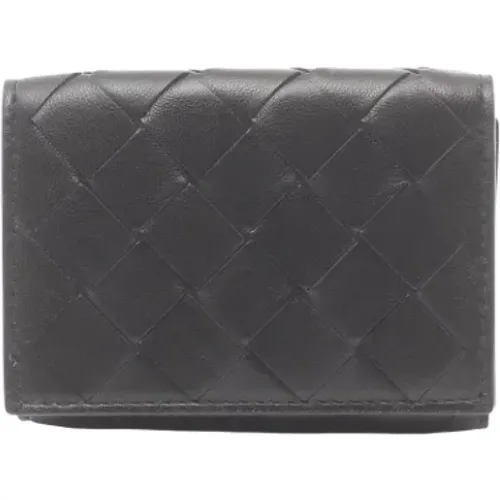 Pre-owned Leather wallets , female, Sizes: ONE SIZE - Bottega Veneta Vintage - Modalova