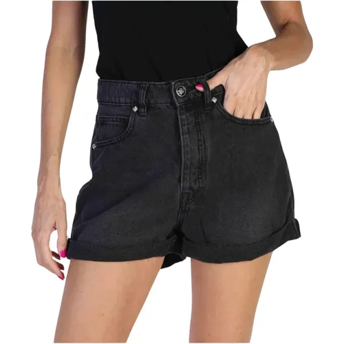 Shorts aus Baumwolle mit Knopfverschluss , Damen, Größe: XS - Richmond - Modalova