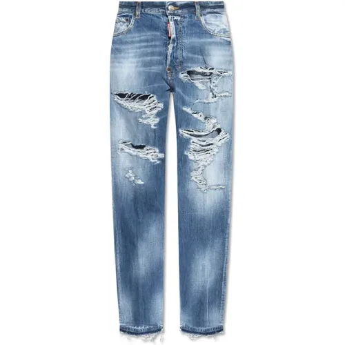 Jeans 642 , Damen, Größe: 3XS - Dsquared2 - Modalova