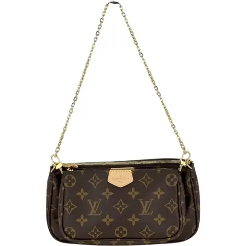 Pre-owned Canvas handbags , female, Sizes: ONE SIZE - Louis Vuitton Vintage - Modalova