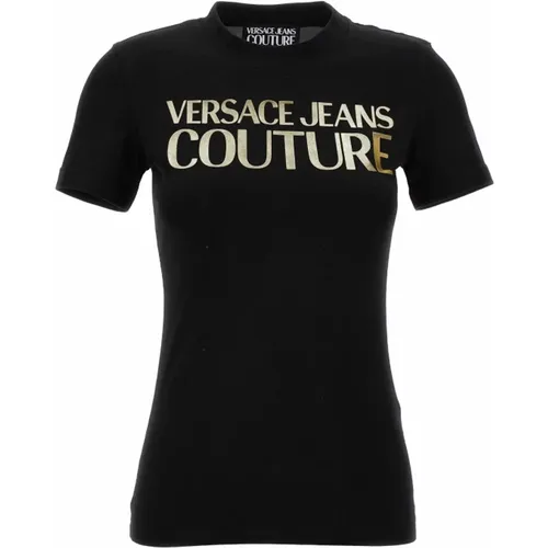 Fashionable T-Shirt by , female, Sizes: 2XS, XS - Versace Jeans Couture - Modalova