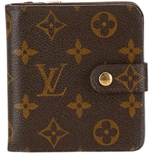 Pre-owned Leather wallets , female, Sizes: ONE SIZE - Louis Vuitton Vintage - Modalova