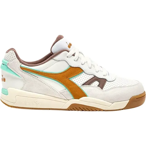 Retro Tennis Inspired Sporty Sneaker , male, Sizes: 10 UK, 6 UK - Diadora - Modalova