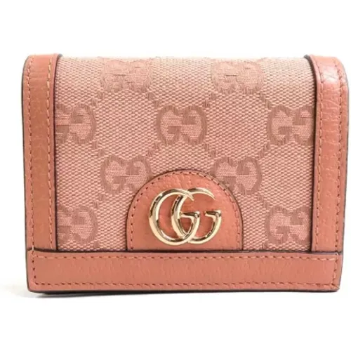 Pre-owned Canvas wallets , female, Sizes: ONE SIZE - Gucci Vintage - Modalova