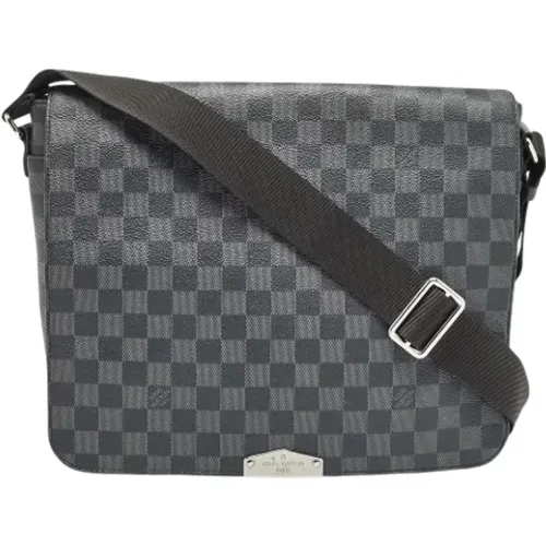 Pre-owned Coated canvas travel-bags , male, Sizes: ONE SIZE - Louis Vuitton Vintage - Modalova