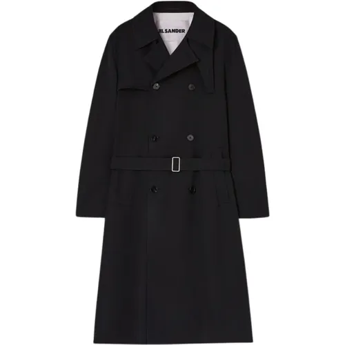 Schwarze Mäntel für Frauen - Jil Sander - Modalova