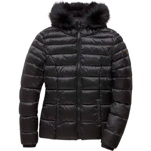 Short Mead Fur Jacket , female, Sizes: M/L, 2XL, M, XL - RefrigiWear - Modalova