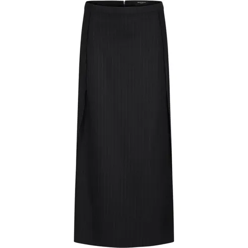 Elegant Pinstripe Skirt , female, Sizes: XS, M, L - Bruuns Bazaar - Modalova