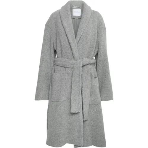 Grey Brava Coats , female, Sizes: L - Max Mara - Modalova