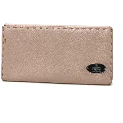 Pre-owned Leather wallets , female, Sizes: ONE SIZE - Fendi Vintage - Modalova