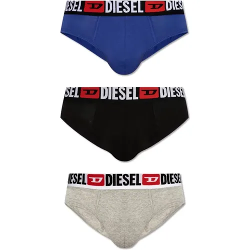 Dreierpack Briefs Umbr-Andrethreepack , Herren, Größe: M - Diesel - Modalova