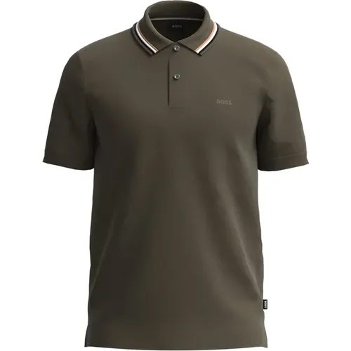 Refined Boss Polo Shirt with Defined Fit , male, Sizes: M, L, XL - Hugo Boss - Modalova