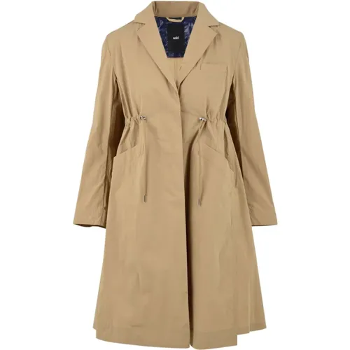 Front Button Closure Coat , female, Sizes: M, XS, S - add - Modalova