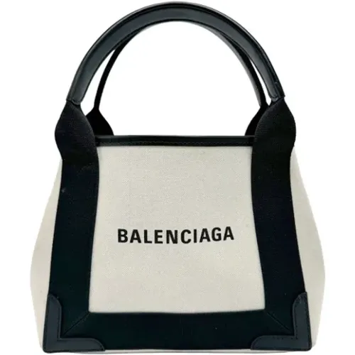 Pre-owned Canvas handbags , female, Sizes: ONE SIZE - Balenciaga Vintage - Modalova