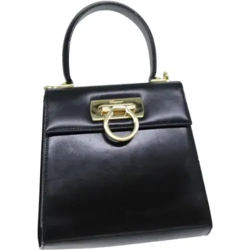 Pre-owned Leather handbags , female, Sizes: ONE SIZE - Salvatore Ferragamo Pre-owned - Modalova