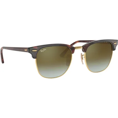 Klassische Clubmaster Sonnenbrille Acetat Kristall - Ray-Ban - Modalova