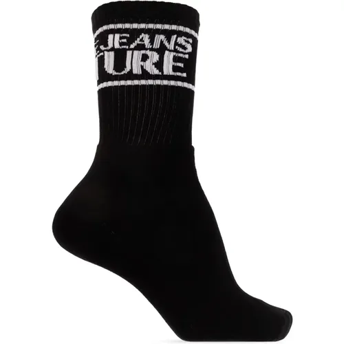 Socken mit Logo - Versace Jeans Couture - Modalova